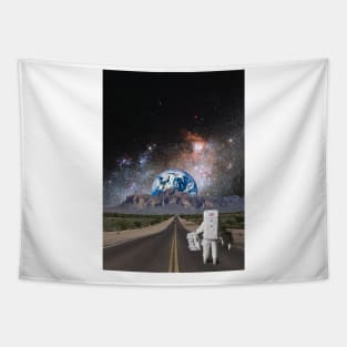 Astronaut - Way Back Home Tapestry