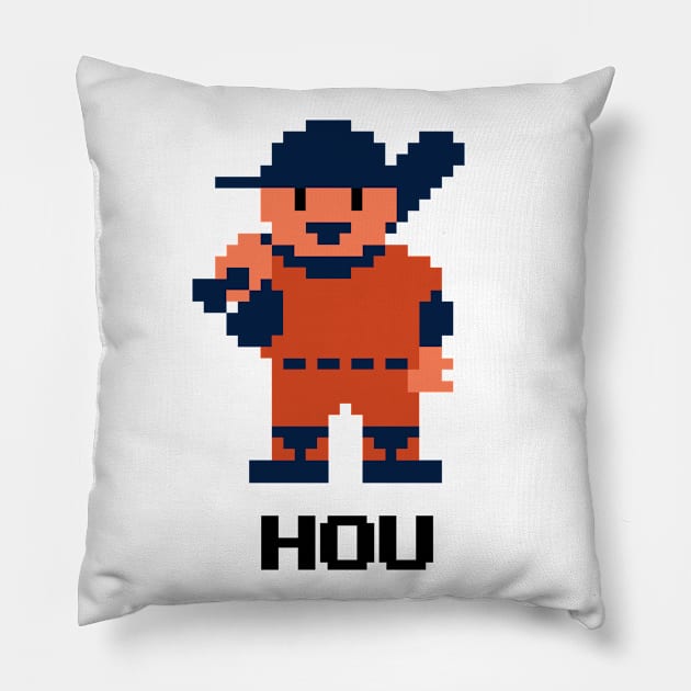 RBI Baseball - Houston Pillow by The Pixel League