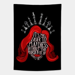 Queen's Gambit Adam's apple quote Tapestry