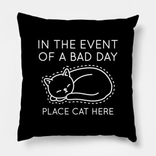 Place Cat Here Pillow