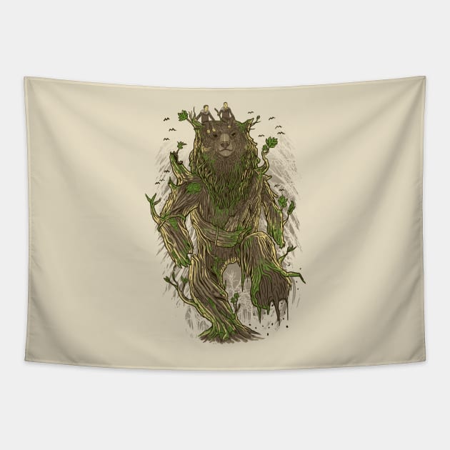 TreeBear Tapestry by fathi