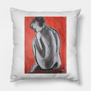 Posture 3 - Female Nude Pillow