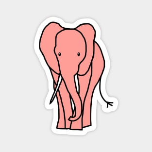 Rose Elephant Magnet