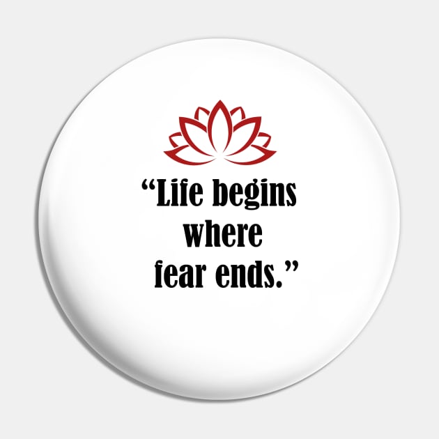 life begins Pin by ART&LINES