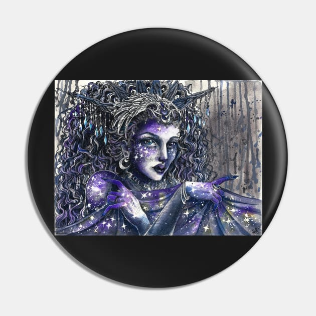 Goddess Nyx Pin by mialaia