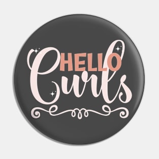 Hello Curls Pin