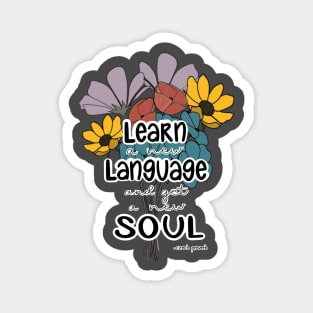 Language Love Magnet