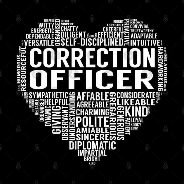 Correction Officer Heart by LotusTee