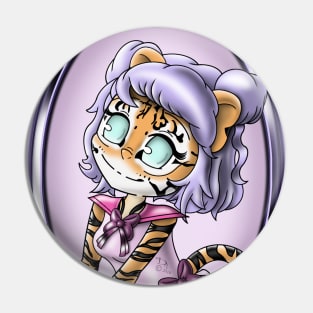 Tiger Girl Pin