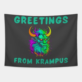 Greetings from Krampus Tapestry
