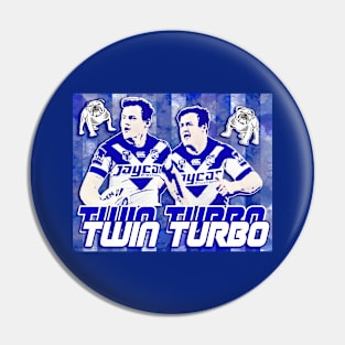 Canterbury Bulldogs - Josh & Brett Morris - TWIN TURBO Pin