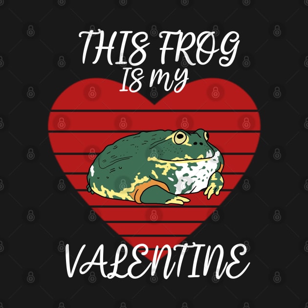 This Frog is my Valentine by SNK Kreatures