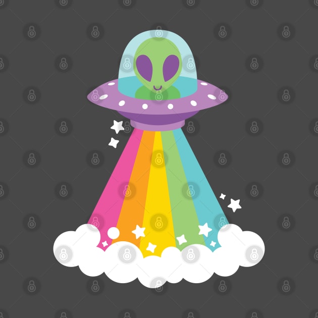 Rainbow Alien HUGE Edition by allisonelyse