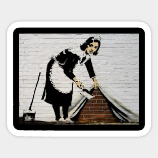 Custom Funny Cleaning Lady Housekeeping Gift For Housekeeper Women T Shirt  Sticker By Cm-arts - Artistshot