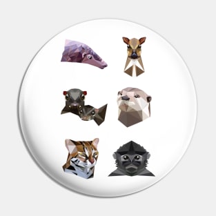 Mammals of Singapore Pin