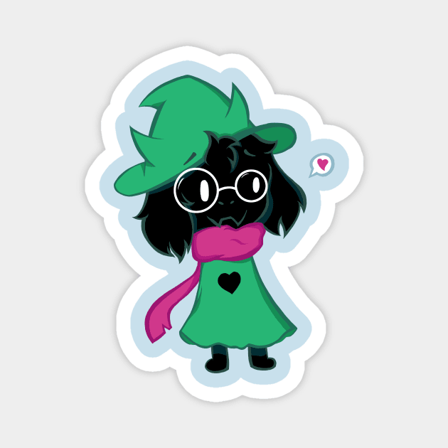 Deltarune Ralsei Magnet by cactuscrust