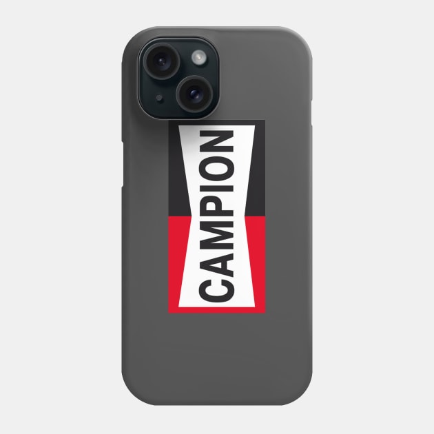 Campion Sparkplugs (and cinema!) Phone Case by WriterCentral