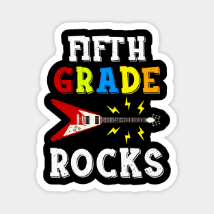 Fifth Grade Rocks Teacher Student Kid Back To School Magnet