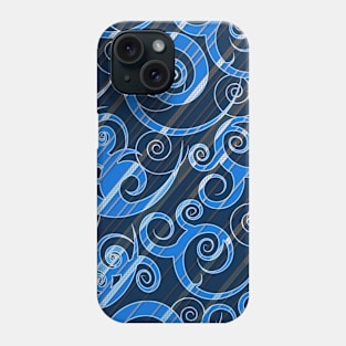 Gaudium blue Phone Case