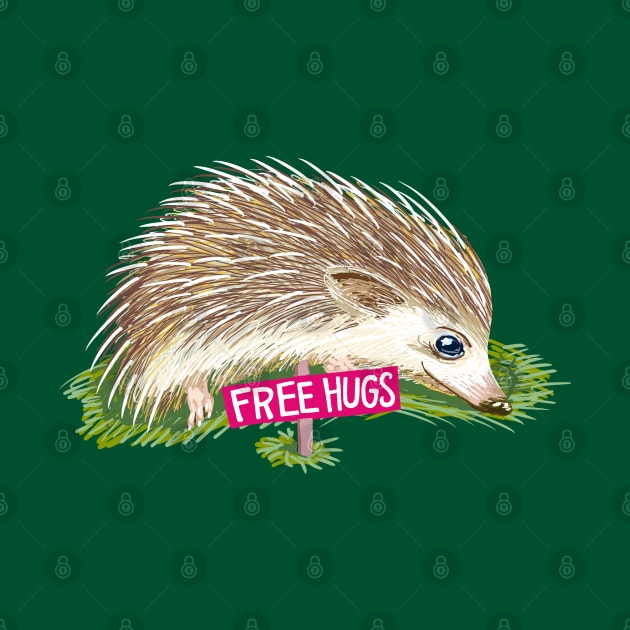 Free Hugs from Porcupine by BullShirtCo