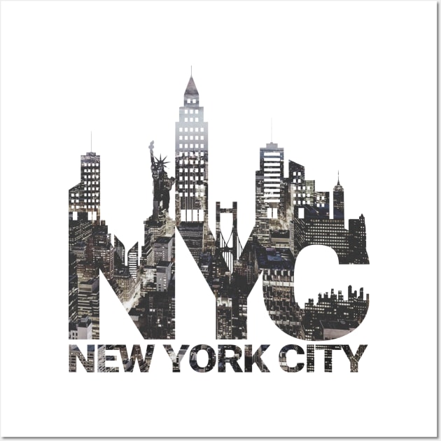New York Art Print, NYC Poster, NYC Skyline, America Art Print