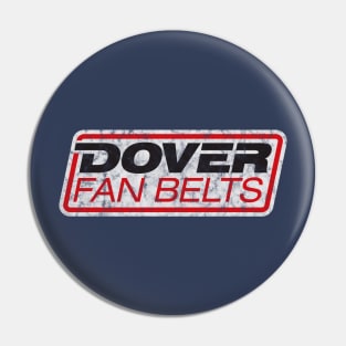 Dover Fan Belts (New Design - Dark Navy - Worn) Pin