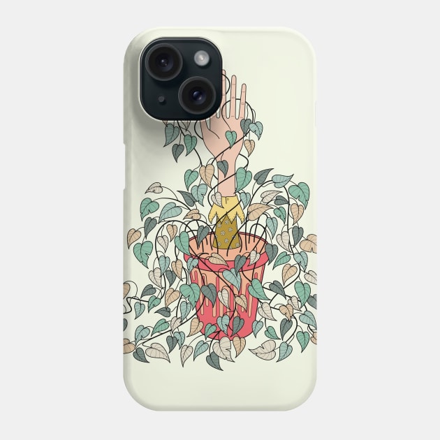 Pothos Phone Case by freshinkstain