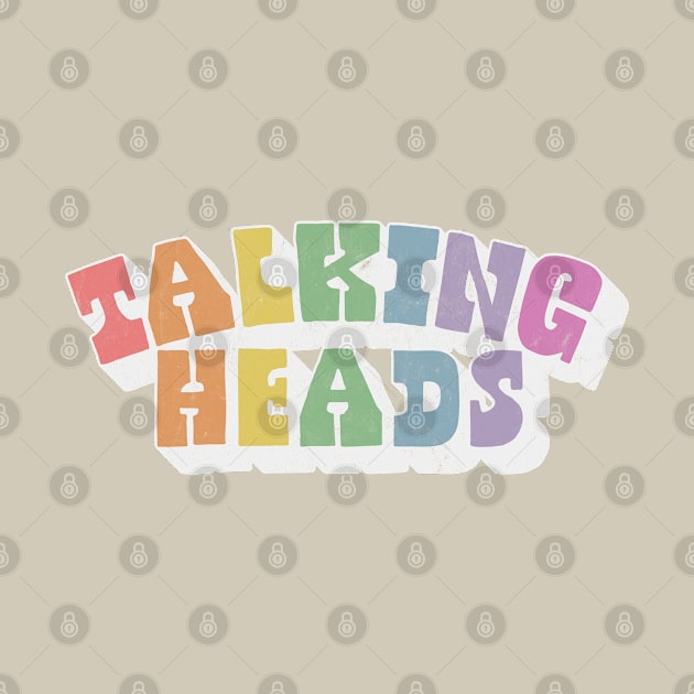 Talking Heads / Retro Style Fan Art Design by DankFutura