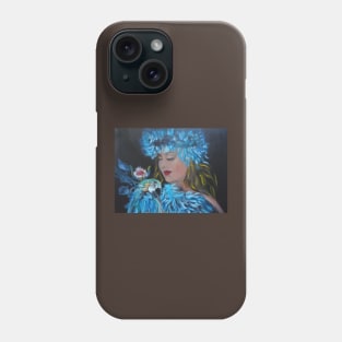 Hula Girl and the Parrot Phone Case