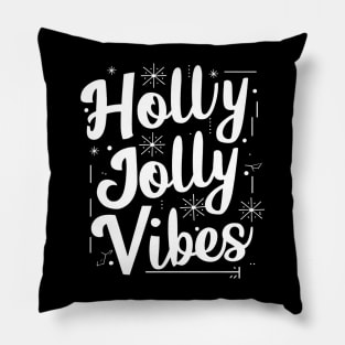 Holly Jolly Vibes Pillow