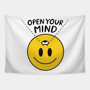 Open Your Mind Smiley. Tapestry