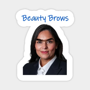 Priti Patel Beauty Brows Magnet