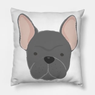 French Bulldog Face Pillow