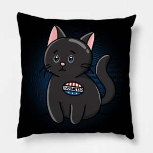 I Vomited Sticker I Voted Sticker Cat Pillow