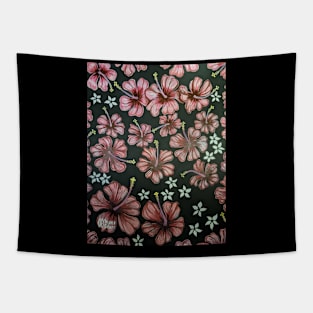 Hibiscus Flowers Tapestry