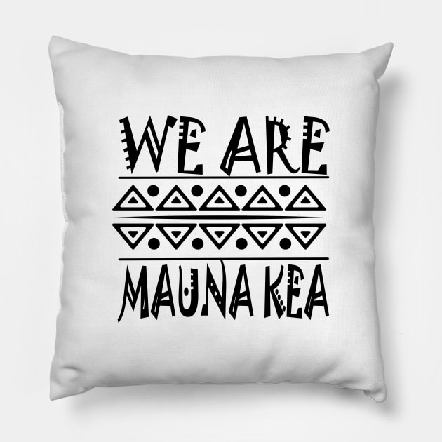 Mauna Kea Protect Pillow by artbypond