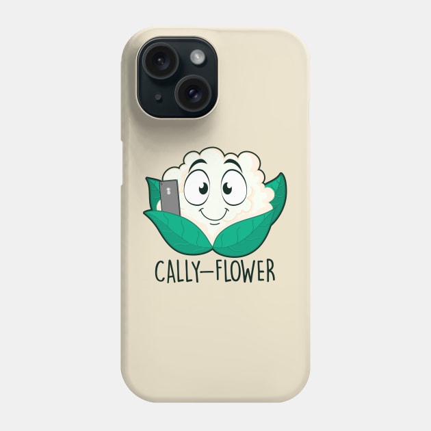 Cally- flower Phone Case by NotSoGoodStudio