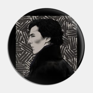 SHERLOCK FANART Pin