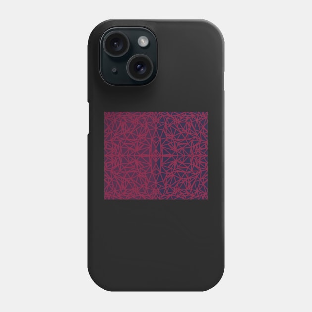 Polygonal Pattern Phone Case by TheArtism