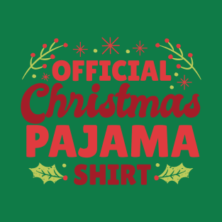 official christmas pajama shirt T-Shirt