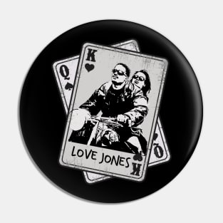 Retro Love Jones Card Style Pin