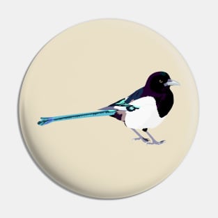 Eurasian Magpie Pin