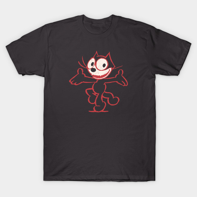 Original Felix Felix The Cat T Shirt Teepublic