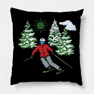 Skiing Pillow