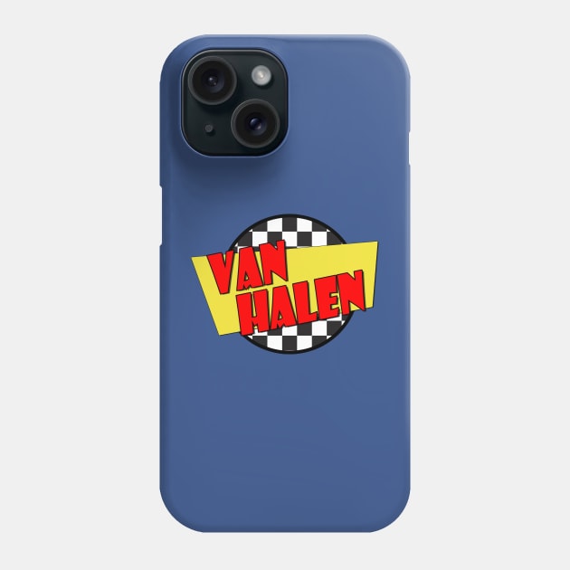 Van Halen - Fast Times Style Logo Phone Case by RetroZest