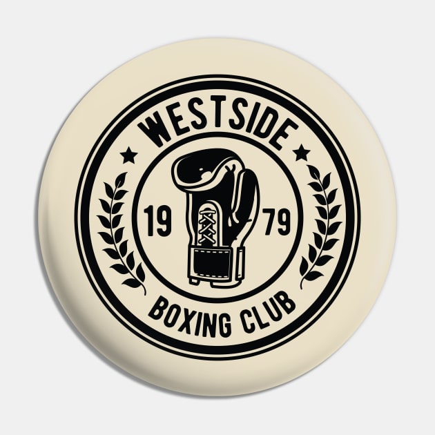 West side Boxing club Pin by Urshrt