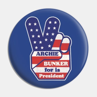 Archie Bunker is President Pin