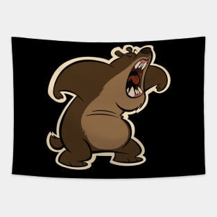 Roaring Bear Tapestry