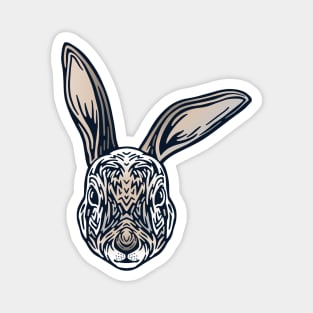 Rabbit Face Magnet