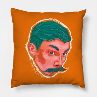 Mustache Pillow